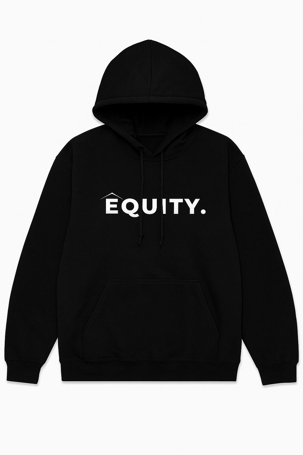 Black Equity hoodie product photo